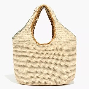 Madewell The Crochet Shopper Bag NWT